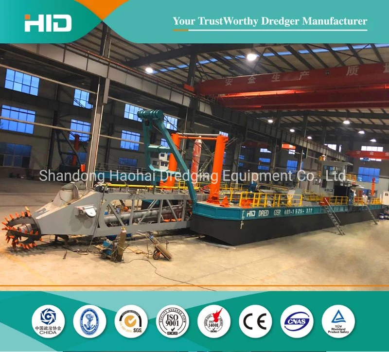 Large Capacity 24inch Cutter Suction Sand Mining Dredger Machine Customized for Sale