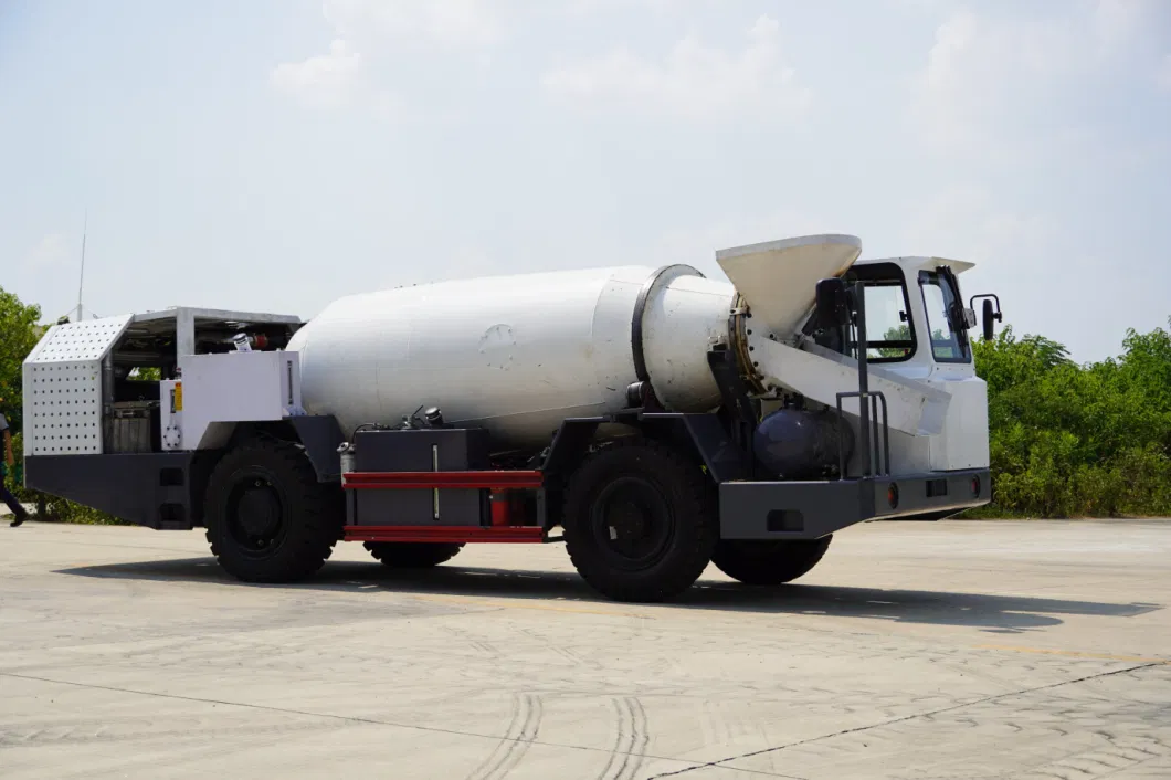 Wc5bj 5cubic Meters Capacity Concrete Mixer Truck Undergroud Coal Mining Equipment