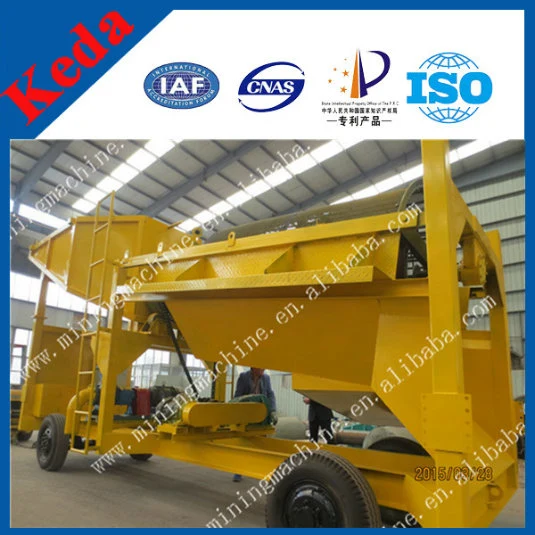 Trommel Gold Washing Plant Large Scale Gold Mining Equipment