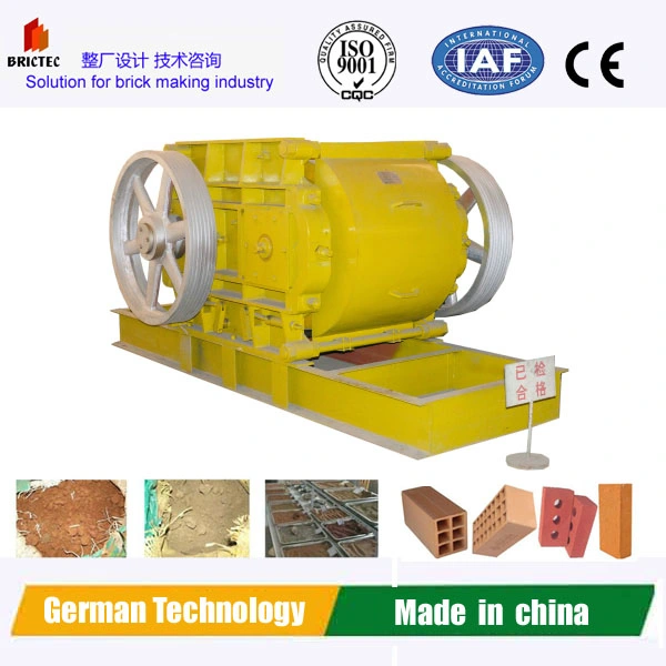 Mud Brick Making Machine with Germany Technology Clay High Speed Roller Crusher