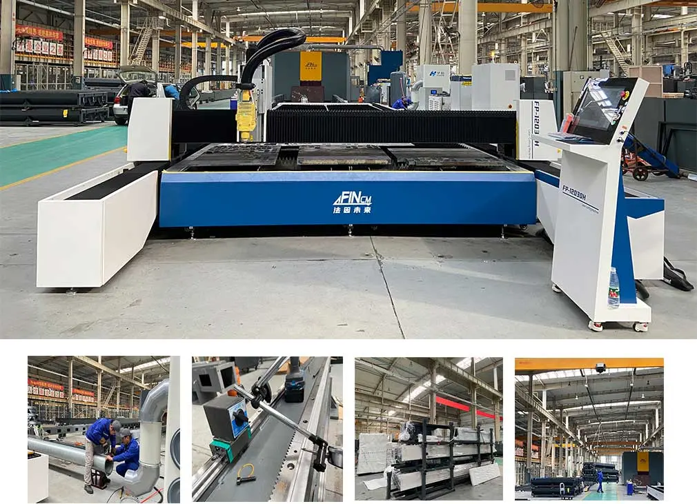 Manufacture Processing Machinery Large Format Carbon Steel Metal Steel Thick Plate Fiber Laser Cutting Machines Fibre CNC Cut Bevel Equipment