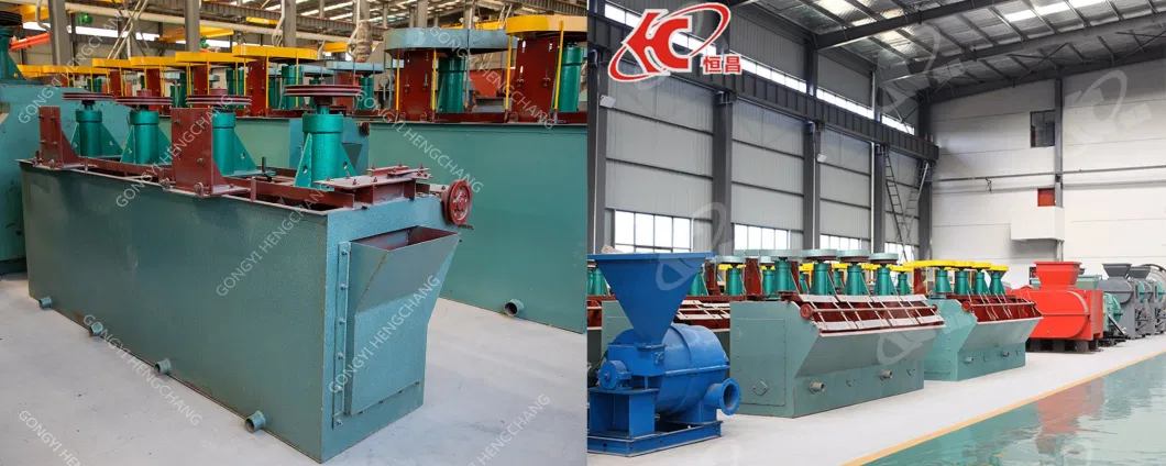 High Capacity 1-1000tph Sf Type Gold Coal Mineral Lead Zinc Copper Ore Separator Silver Black Sand Froth Flotation Mining Machine with Good Price