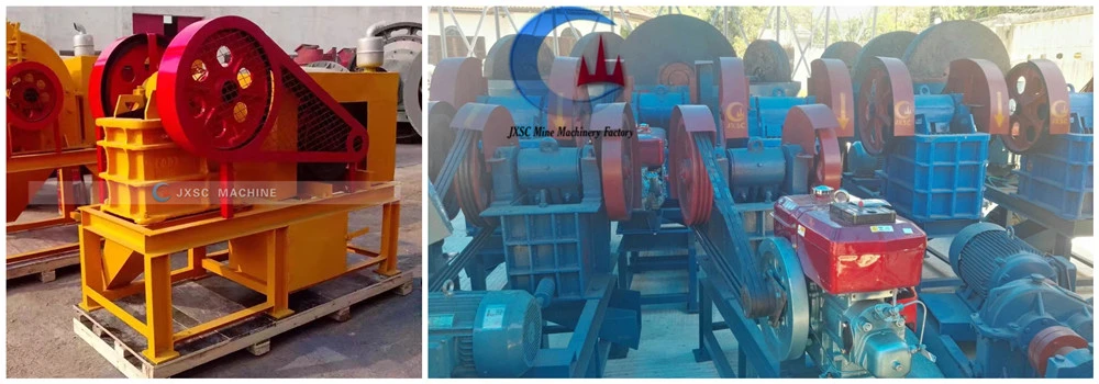 Original Factory Small Portable Gold Nickel Granite Ore Stone Crushing Machine, Diesel Engine Mobile Rock Jaw Crusher Price