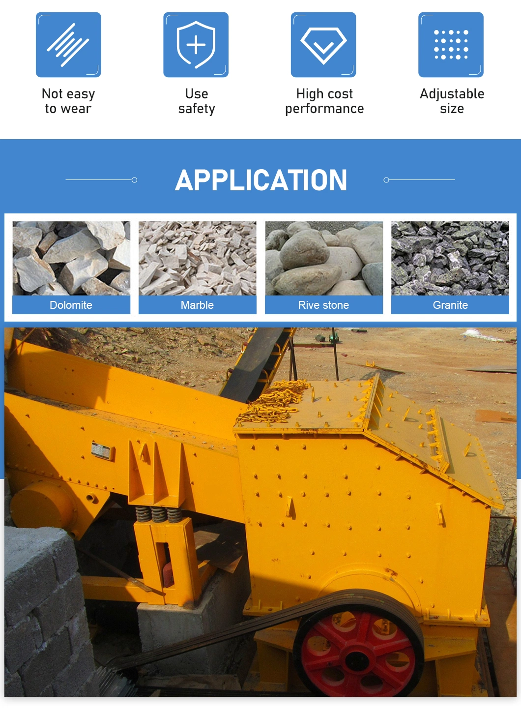 Stone Hammer Mill Rock Crusher