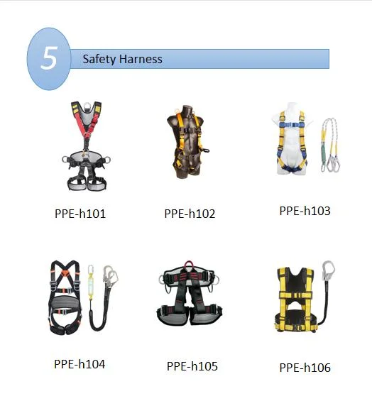 PPE Safety Equipment Construction for Work Safety