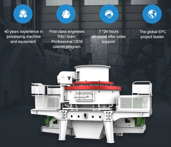 Small Vertical Shaft Impact Crusher with Large Capacity