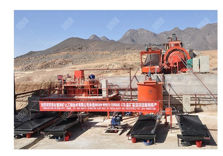 Small Scale Hard Rock and Alluvial Gold Mining Processing Equipment