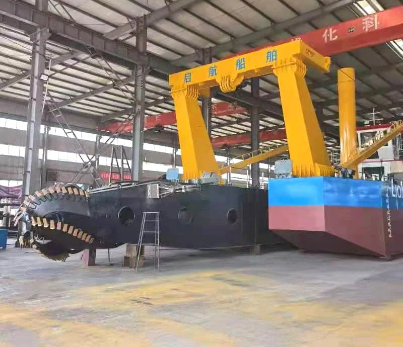 Hydraulic Cutter Suction Dredger Mining Equipment with Diesel Engine