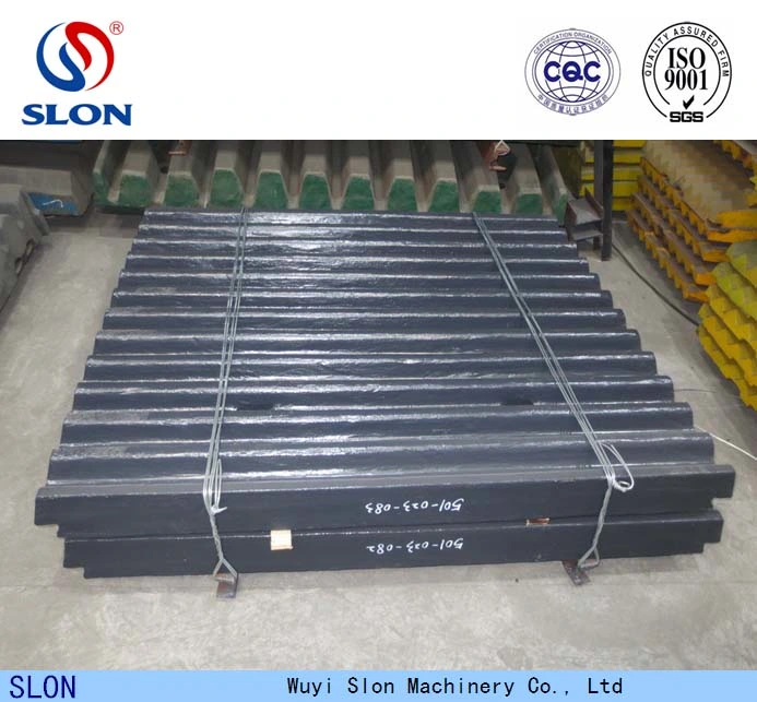 High Manganese Steel Jaw Plate for Jaw Crusher