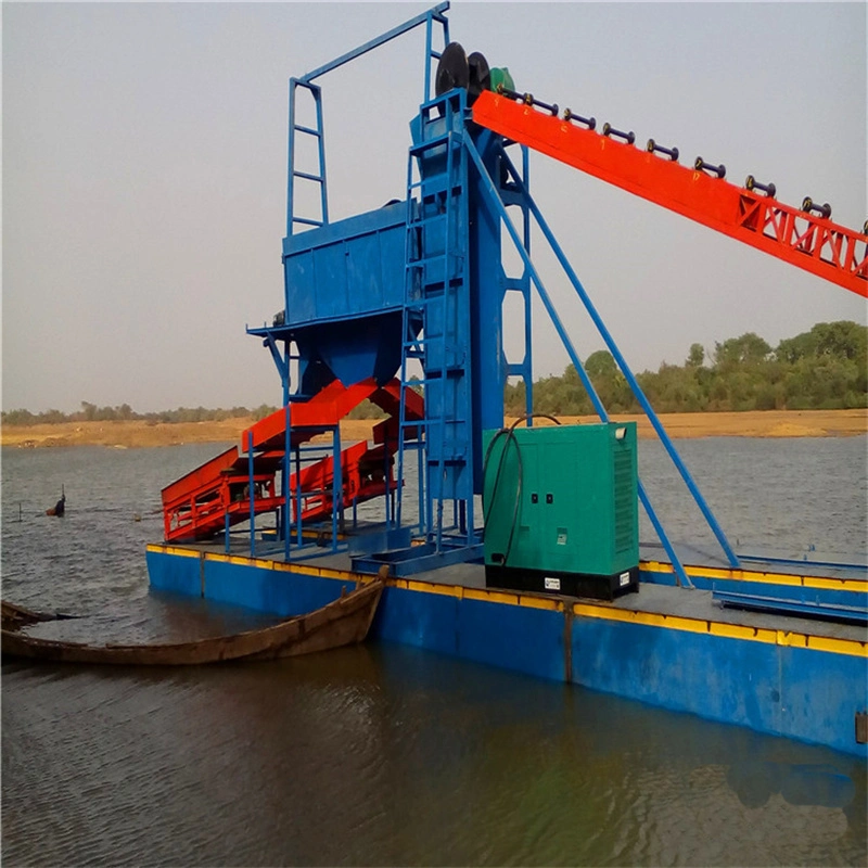 River Sand Gold Ship /Diamond Mining Boat/ Equipment/ Gold Mining Equipment for Lake Mining Dredger/ Iron Powder /Tin Mining with ISO / CE Certifications