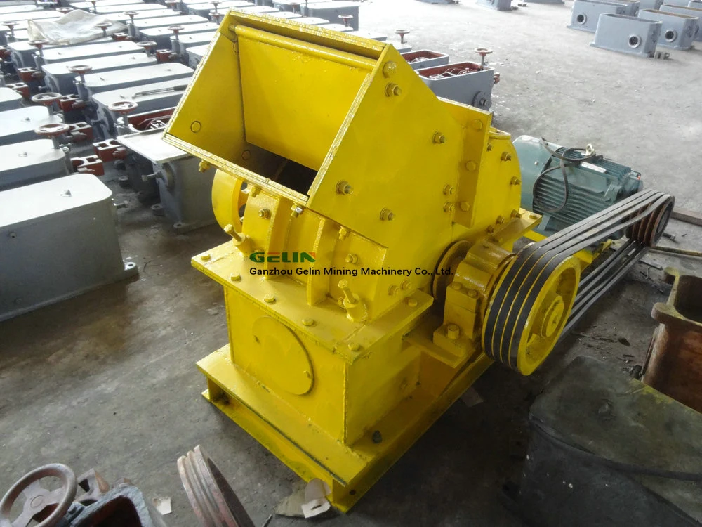 Mini Portable Stone Crushing Machine Mobile Rock Copper Diesel Hammer Crusher