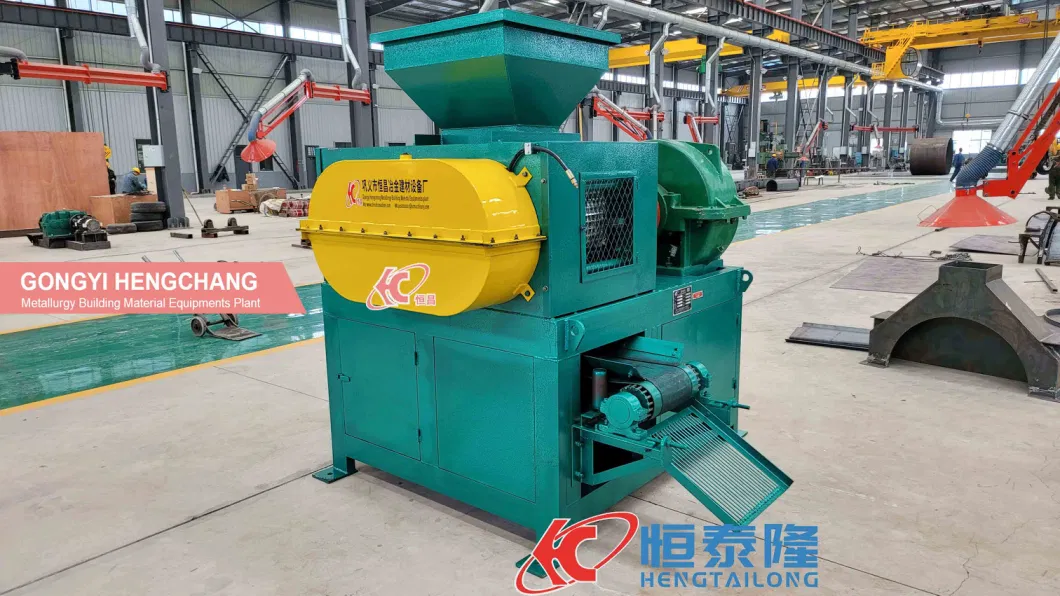 Large Scale Sponge Iron Coke Powder Carbon Briquette Making Machine for Sale