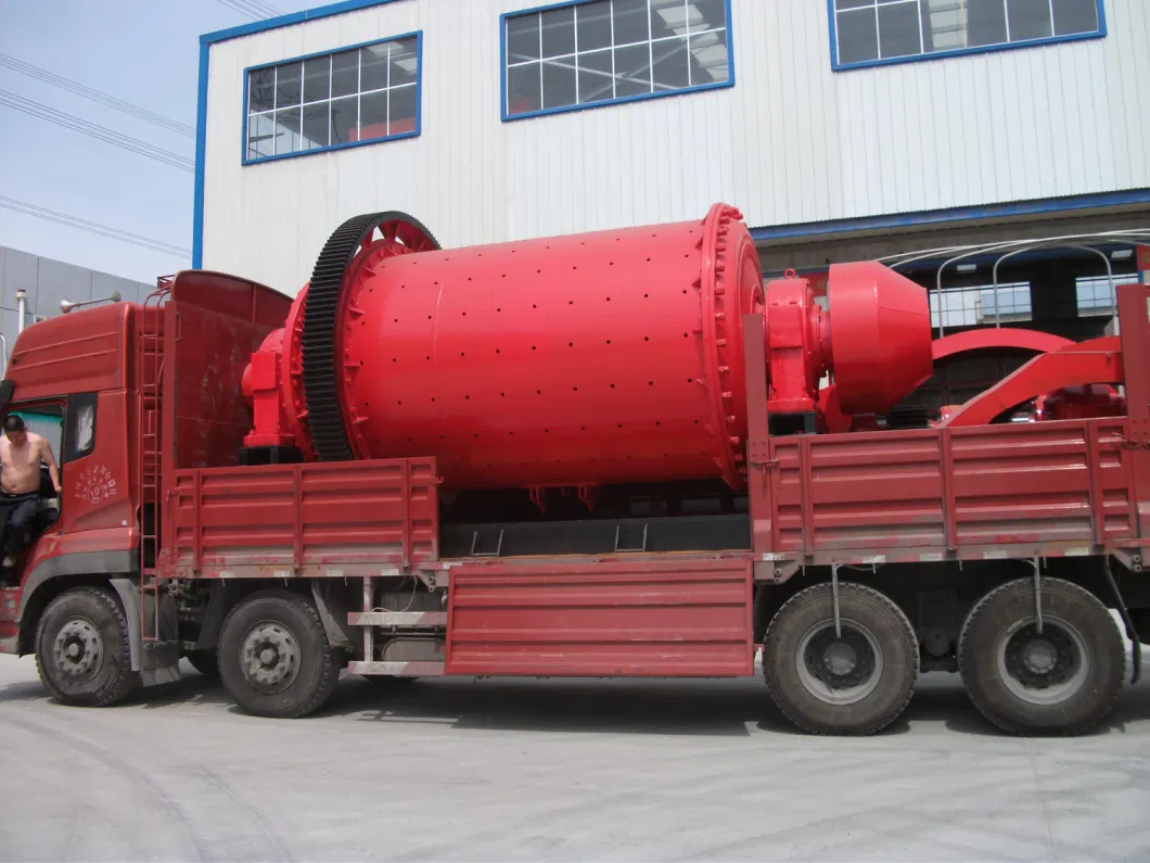 Horizontal Ball Grinding Mill / Continuous Ball Mill for Silica Sand, Gypsum, Minerals Grinding