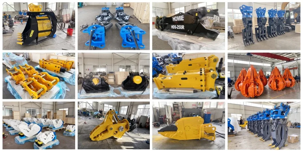 CE Certificated Demolition Shears Equipment Mechanical Concrete Pulverizer Hydraulic Demolition Crusher