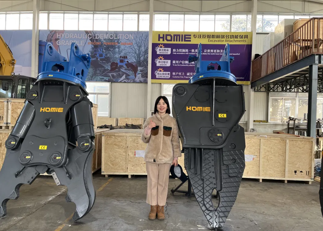 20t 30t New Rotating Excavator Pulverizer 360 Rotation Concrete Crusher for Sale