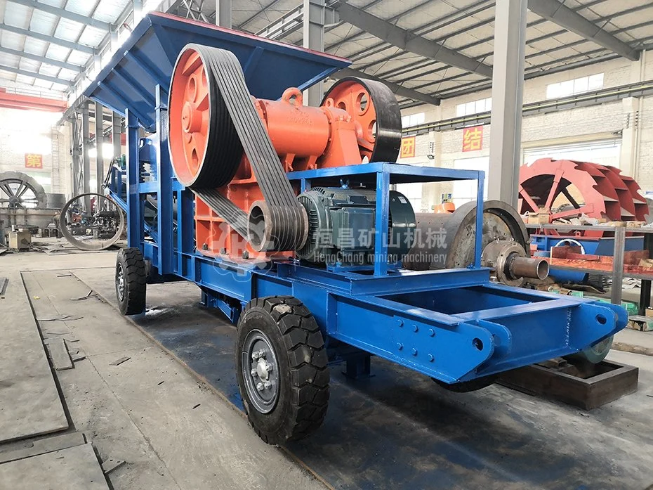 Complete Stone Processing Machinery Quarry Stone Crushing Machines PE250*400 Diesel Mobile Stone Crusher