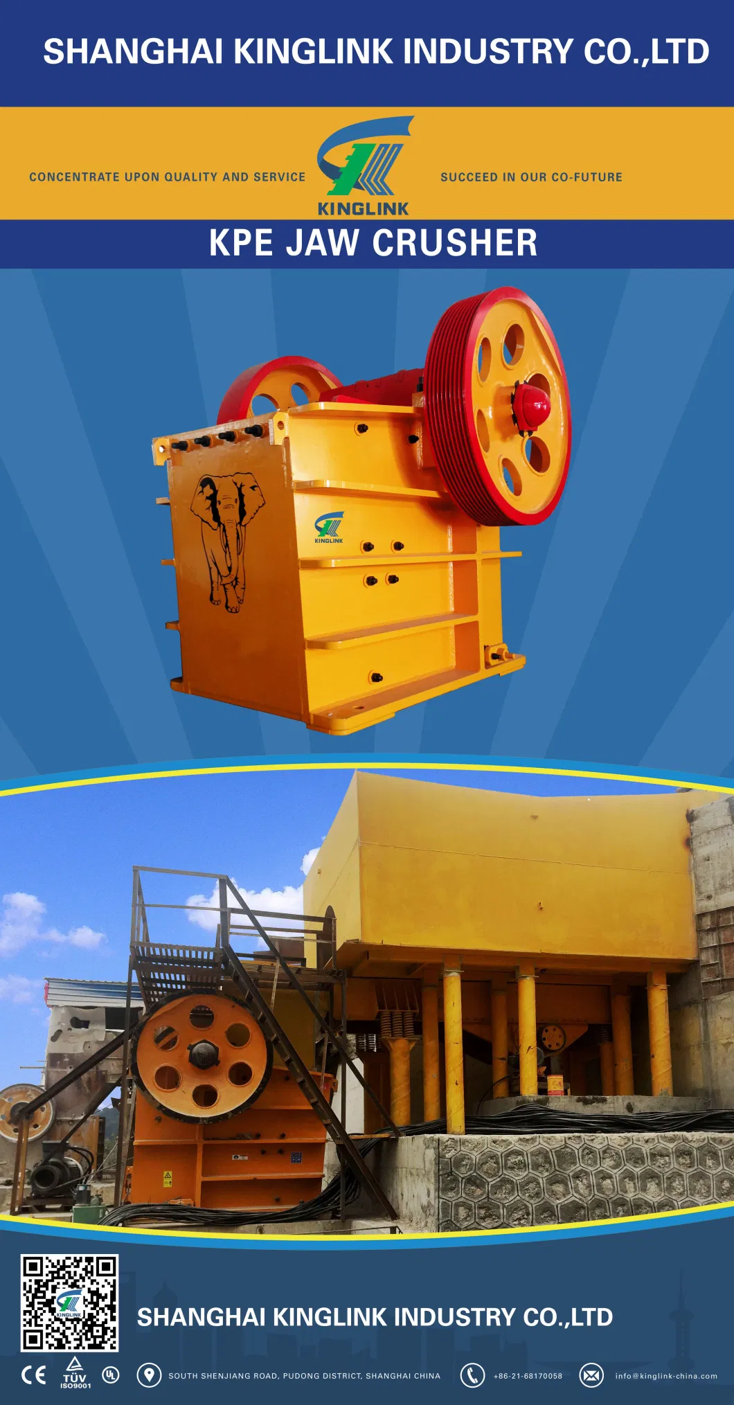 Hydraulic Jaw Cone Impact VSI Sand Crusher Stone Mining Crushing Washing Equipment for Quarry/Aggregates/Limestone/Basalt Making and Grinding