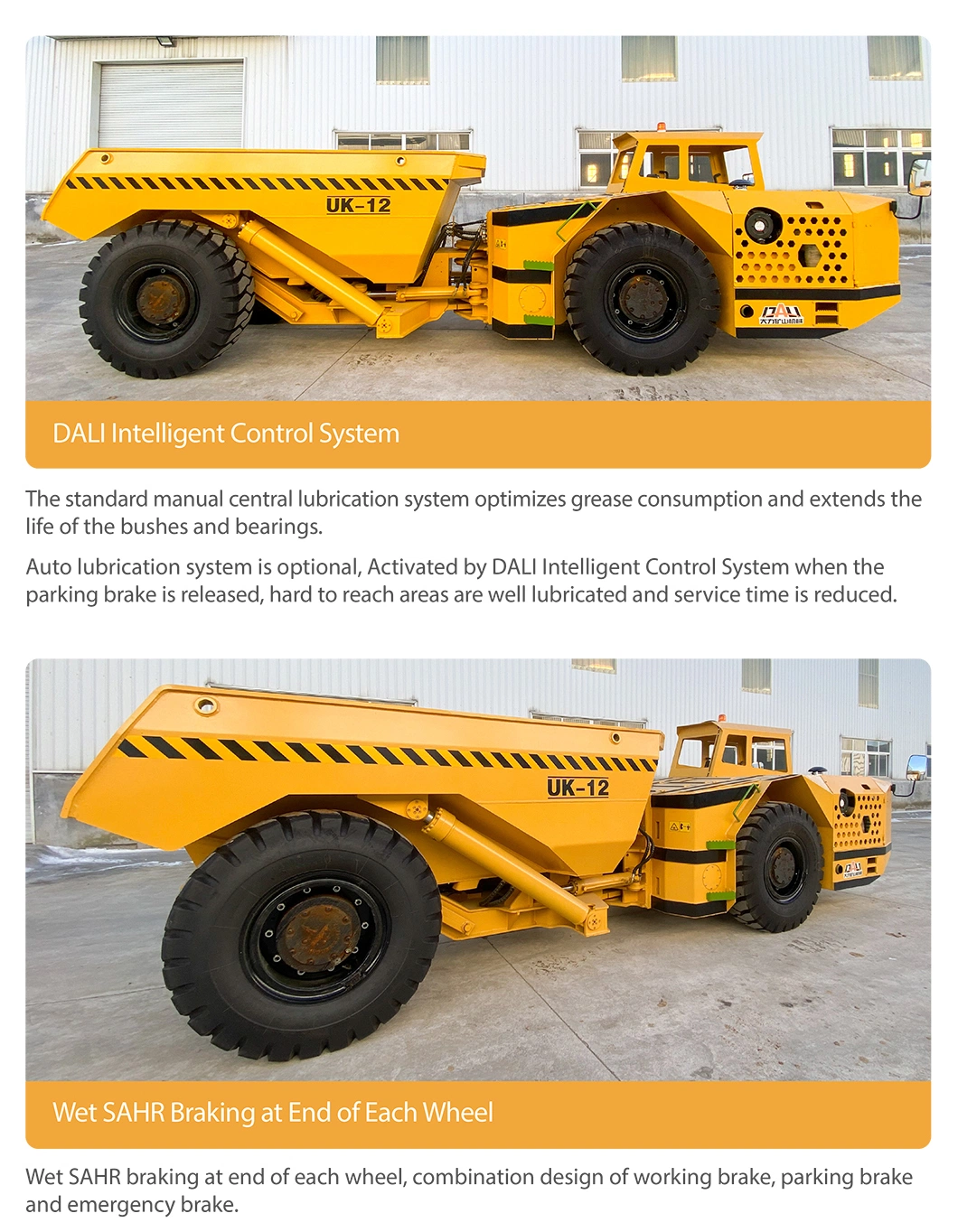 DALI UK-12 Underground mining equipment