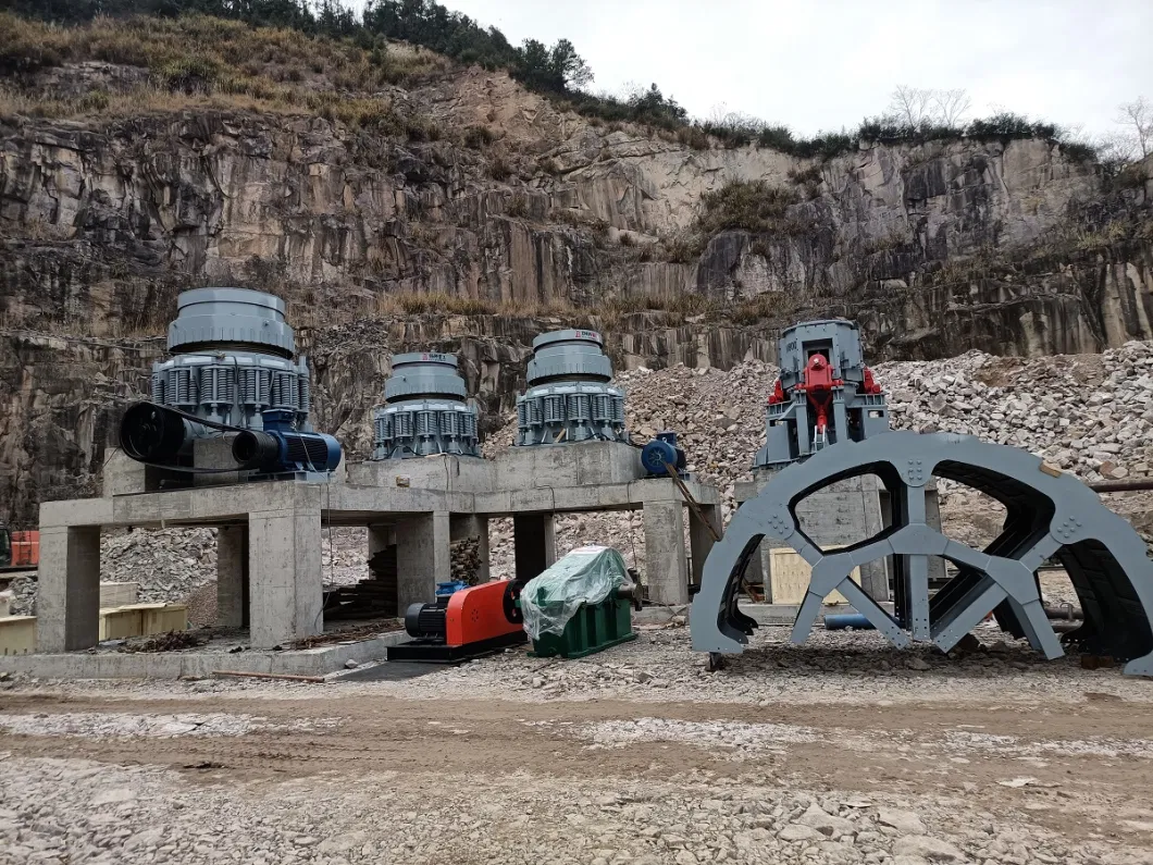 Compound Cone Crusher Special Crusher Zc600 Zc1000 for Basalt Crushing