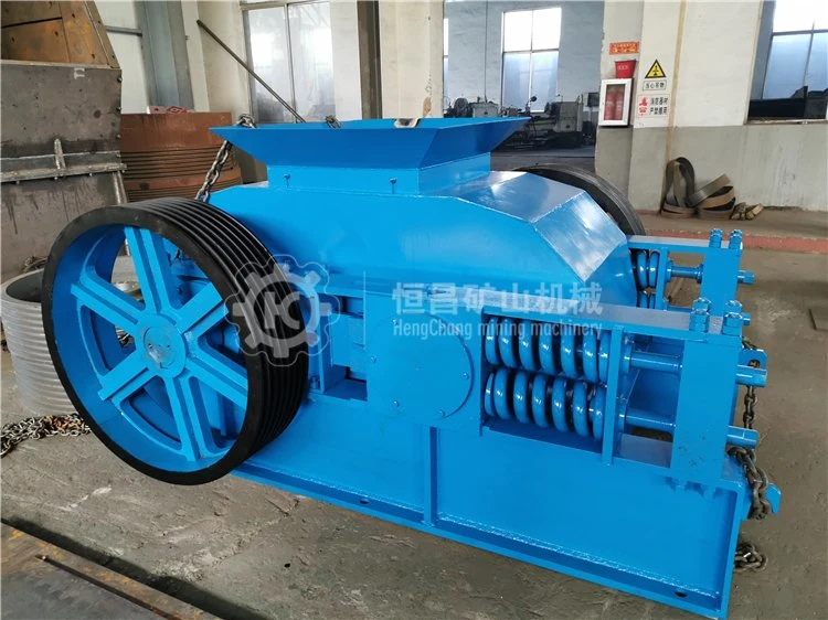 Fine Stone Crushing Machine Rock Crusher Smooth Double Roller Crusher