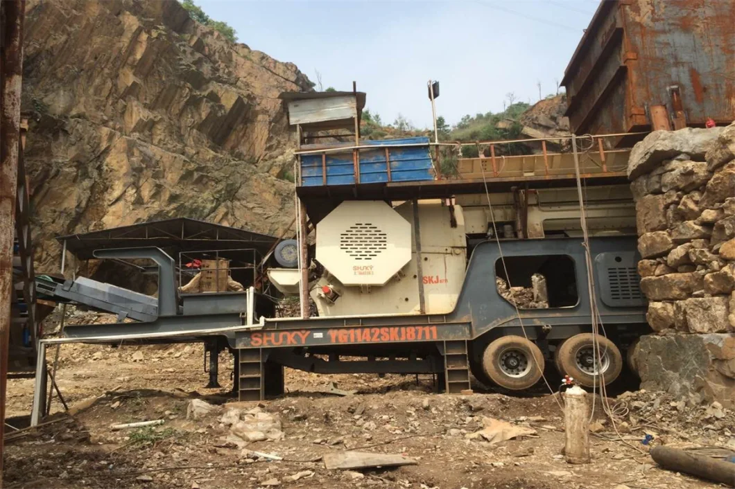 Stone Mobile Crusher/River Stone/Sand Stone/ Cobble &amp; Pebble/Iron Ore