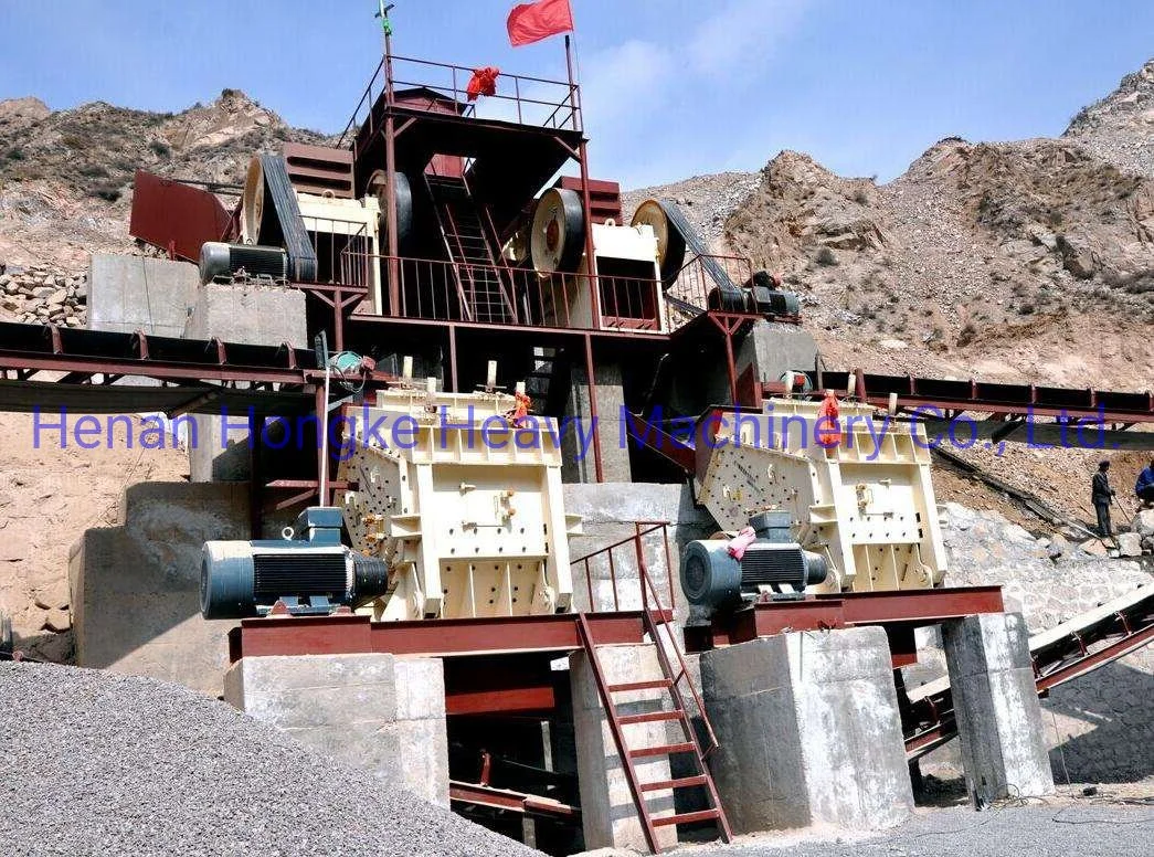 Stone Vertical Combination Crusher