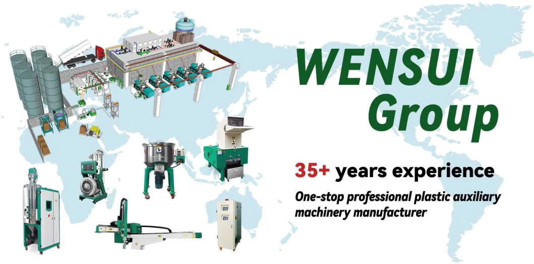 Wensui PE PP PVC PET Waste Plastic Crusher Machine Prices Plastic Shredder Machine Industrial Plastic Crushing Crusher