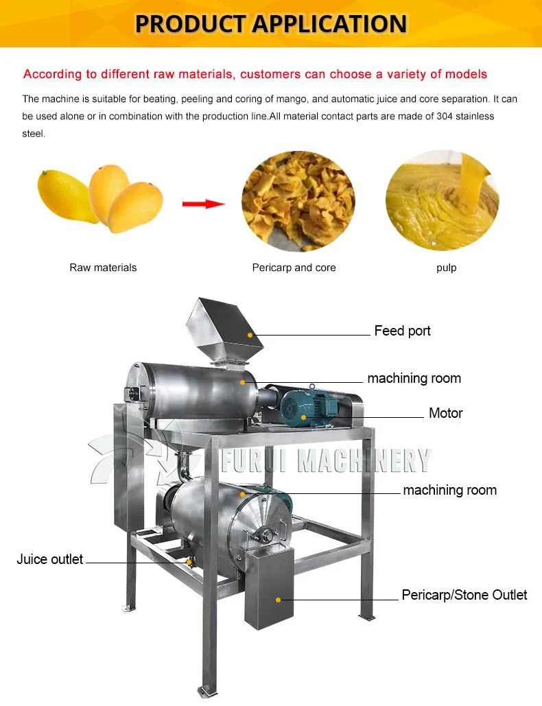 Fruit Juice Processing Machines Fruit Processing Plant Passion Fruit Crusher