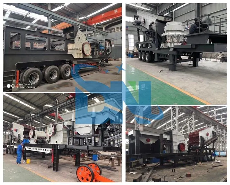 200pth Mobile Stone Crushing Plant for Sales