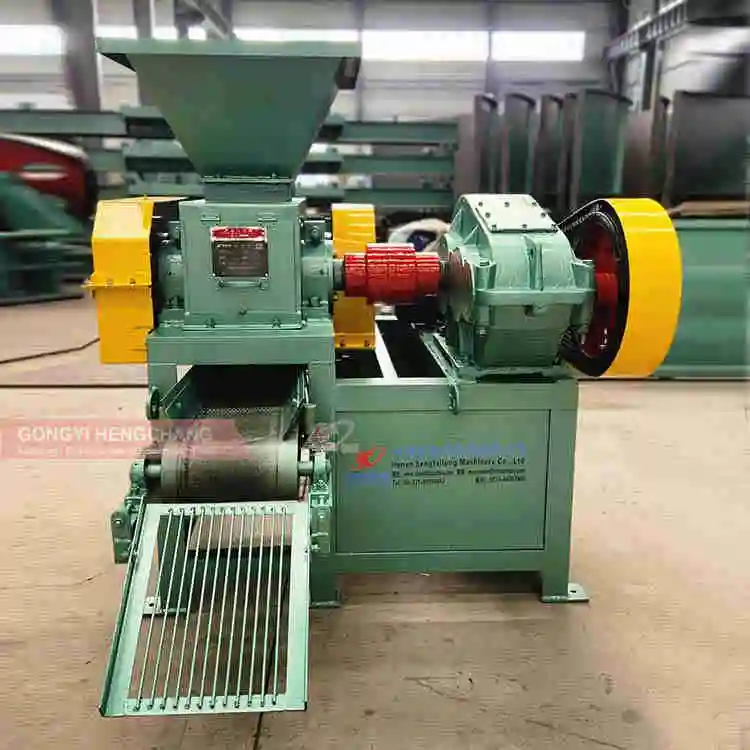 Large Capacity Coal Iron Carbon Sludge Ore Charcoal Briquette Making Machine