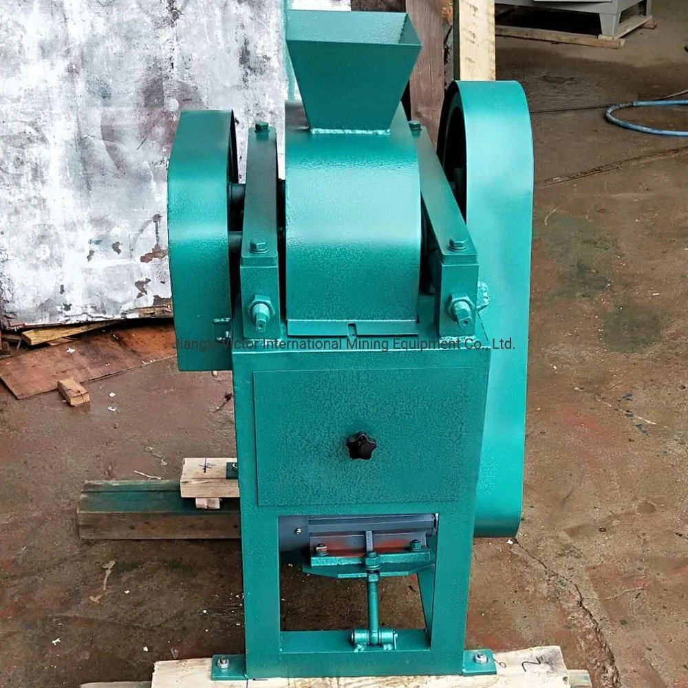 Xpc200X125 Coal Crushing Small Extrusion Type Laboratory Double Roller Crusher for Sale