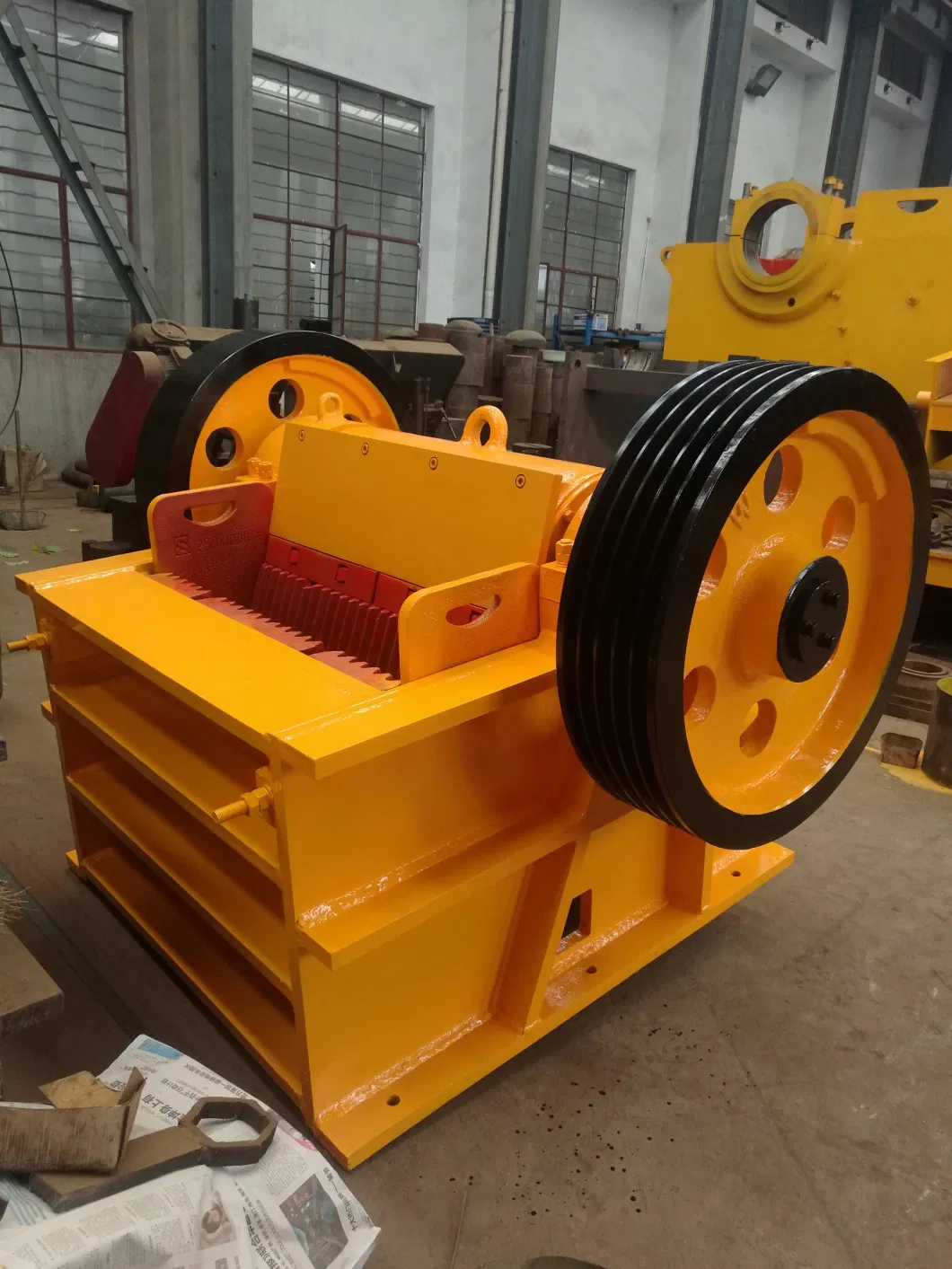 Shanbao Stone Jaw Crusher (PEX-250*1200/PEX-1048)