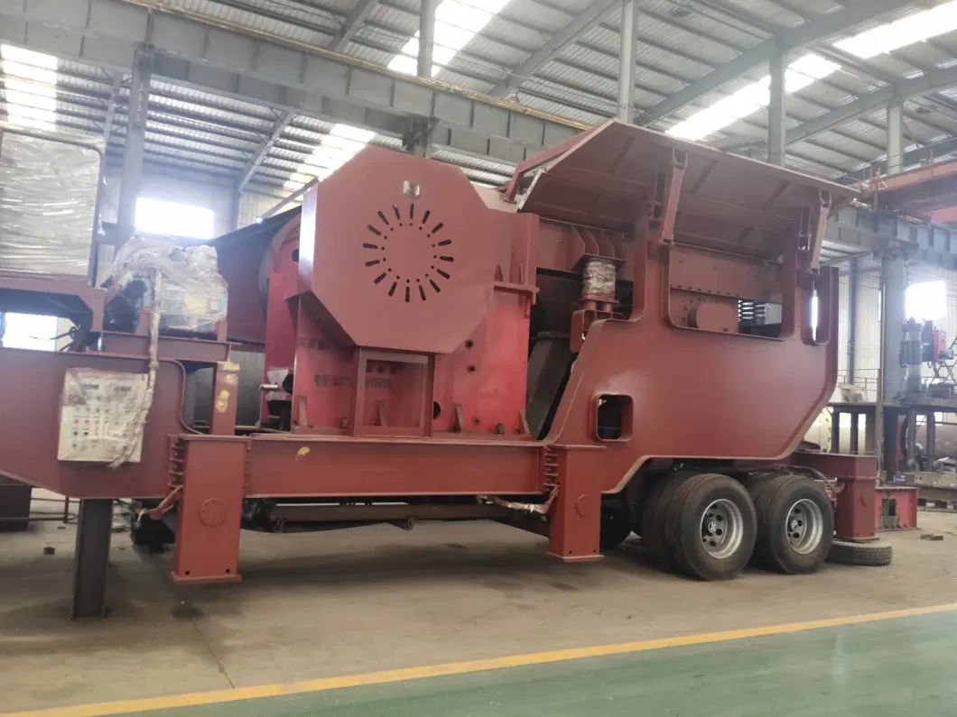 Mobile Rock Stone Crusher, Small Portable Jaw Crusher