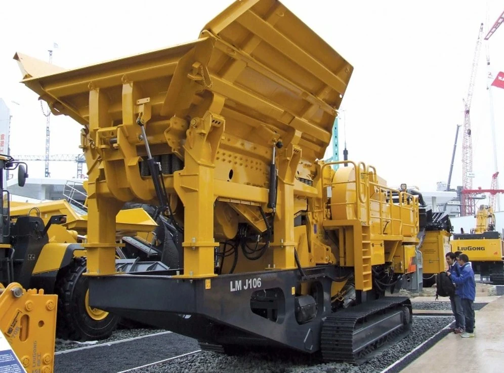 Lt96 C96 Mobile Jaw Crusher Crushing Plant on-Site Crushing