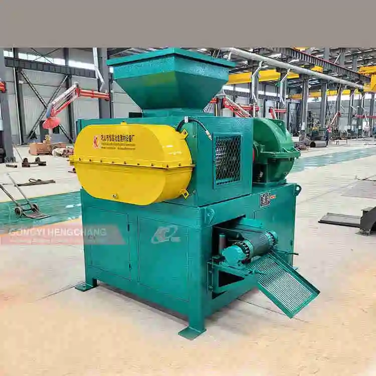 Large Capacity Coal Iron Carbon Sludge Ore Charcoal Briquette Making Machine