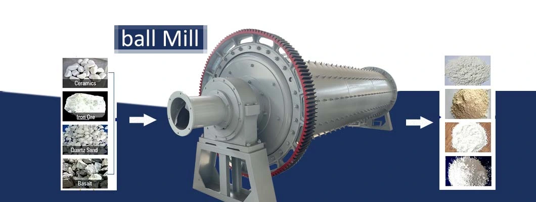 China Good Quality Energy Saving 3-5tph Wet Gold Ball Mill Machine for Grinding Quartz Limestone Gold Ore Factory Price