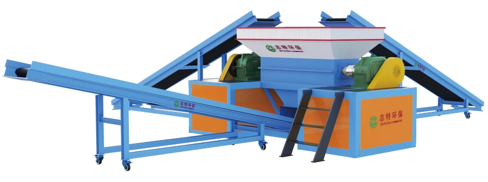 Animal Bones/All Kinds of Meat/Domestic Waste/Solid Waste Double Shaft Shredder Crusher