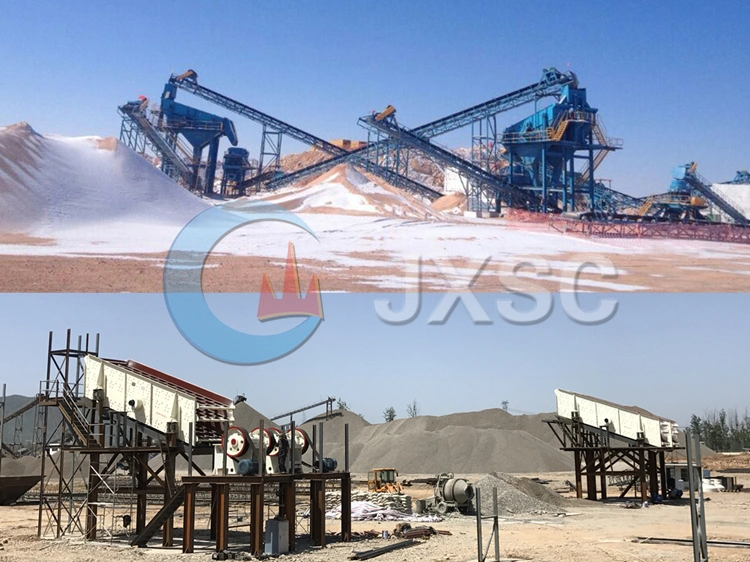 High Efficiency Mining Machinery Stone Crusher Plant Vibrating Screen