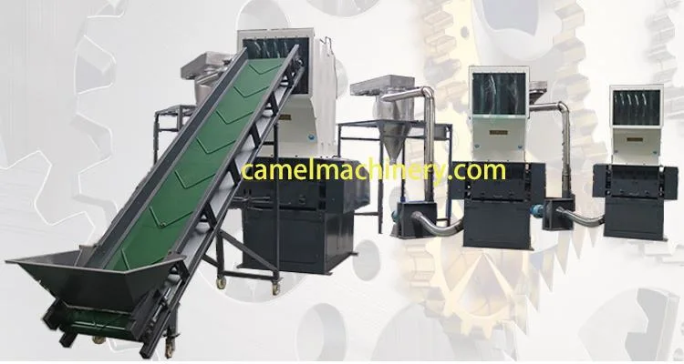 Industrial Plastic Crushing Machine Pet Bottle Crusher Plastic Recycling