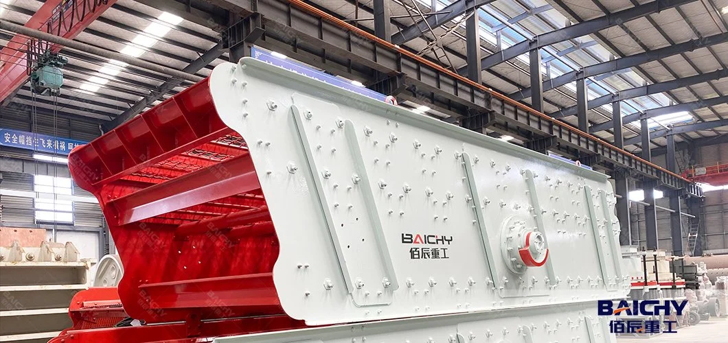 High Efficiency Single Deck Vibrating Screen for Stone Crusher