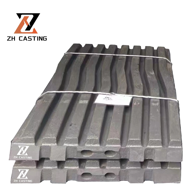 Mn18% Machined Jaw Plate N11954343 Suits for C125 Jaw Crusher