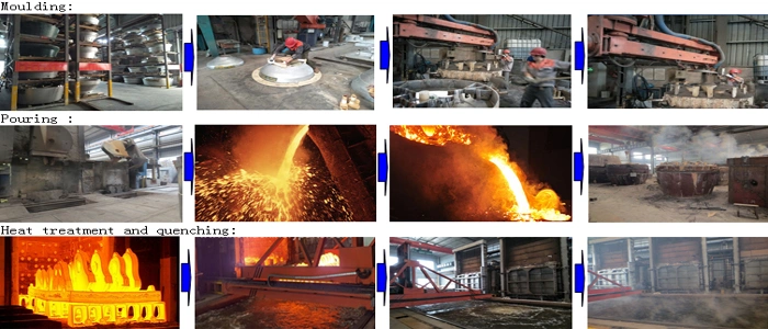 High Chromium Terex Impact Crusher Parts Blow Bar