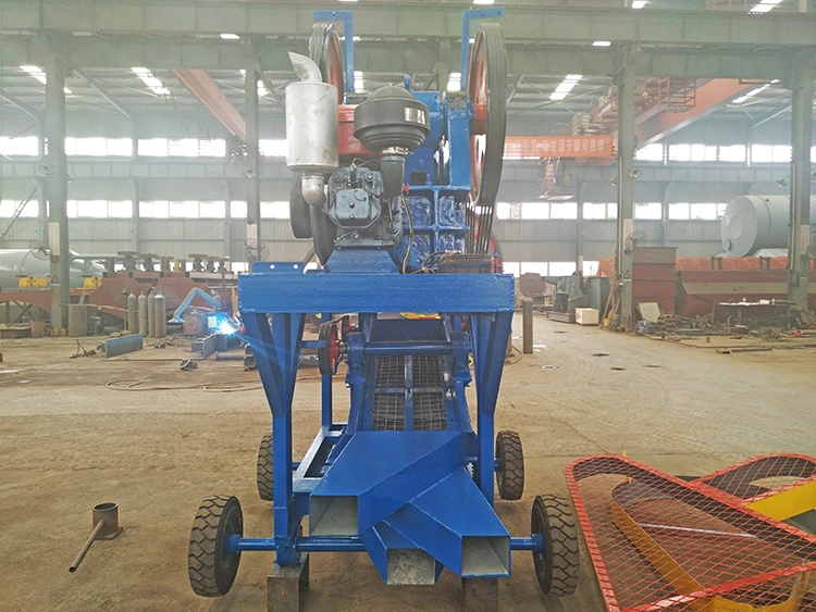 Portable Stone Concrete Jaw Crusher 250X400 with Vibrating Screen for Sale