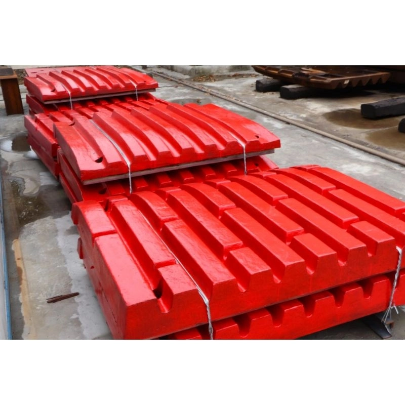 Factory Directly Supply High Manganese Stone Jaw Crusher Swing Plate and Wear Liner Jaw Crusher Parts