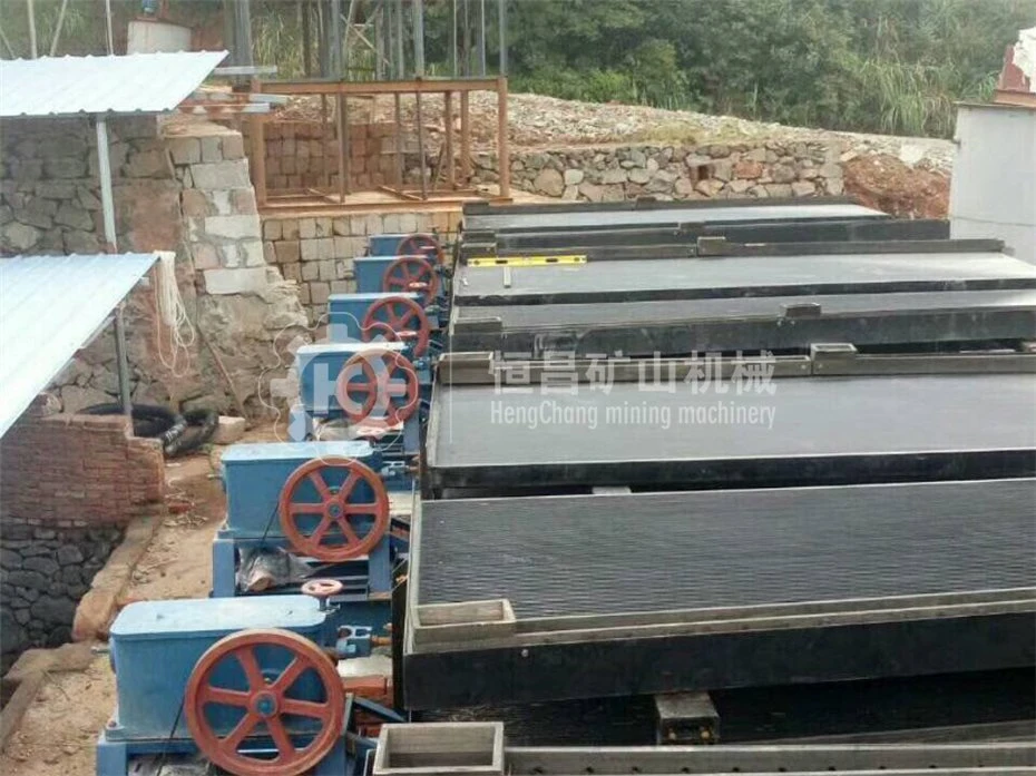 Capacity of 5 Tons Per Hour a Complete Gold Ore Processing Plant Include Jaw Crusher Wet Pan Mill Shaking Table