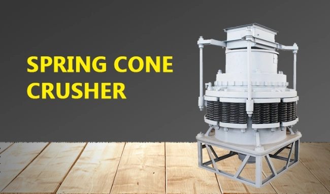 High Efficiency Spring Cone Crusher for Quarry Plant Mining Equipment