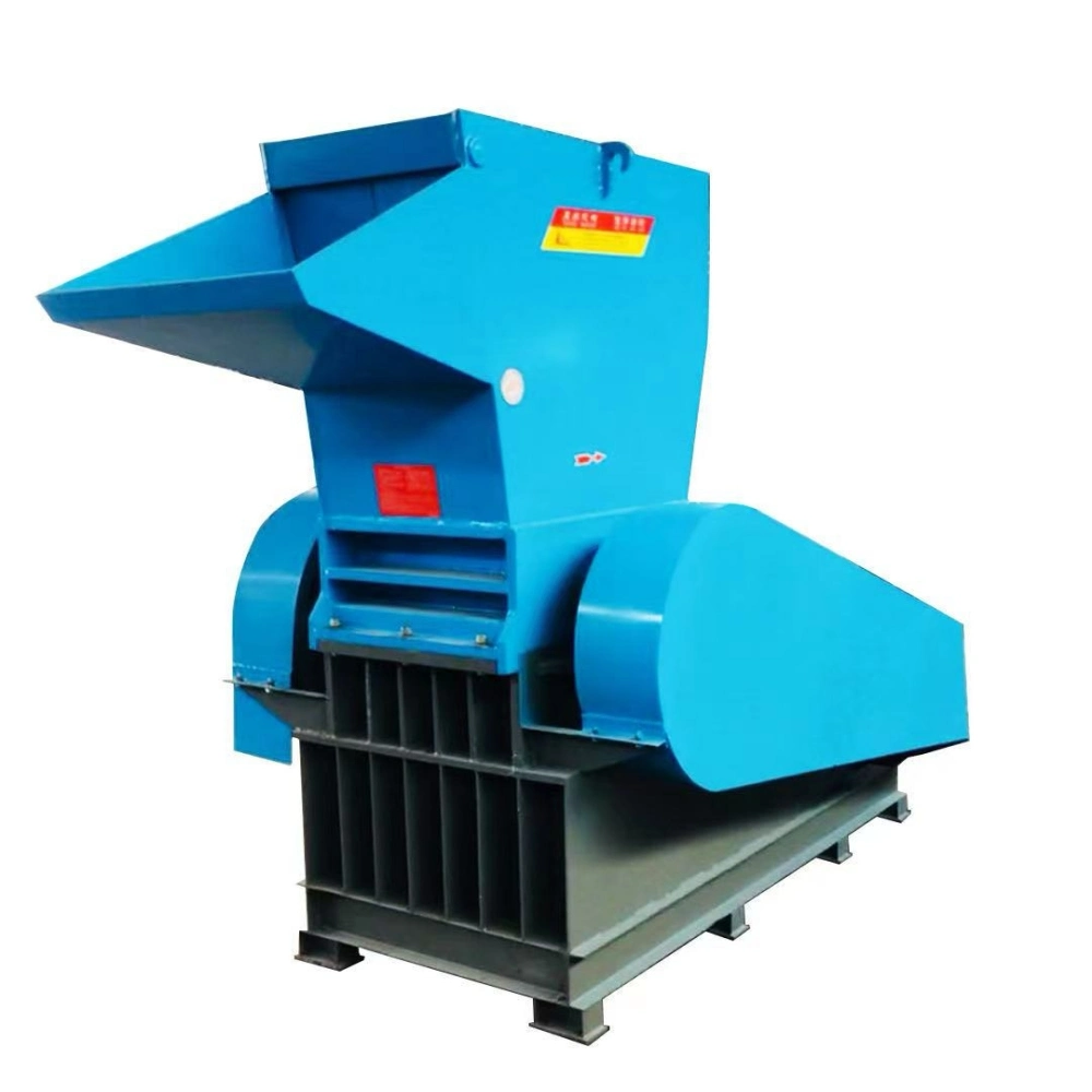 Plastic HDPE LDPE PP PC PS ABS Industrial Crusher for Waste Lumps/Blocks