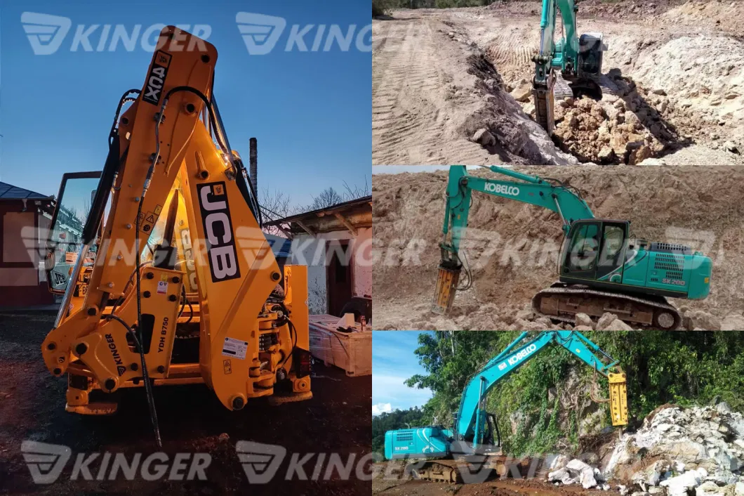 Kinger Best Excavator Rock Crushing Hammer Company