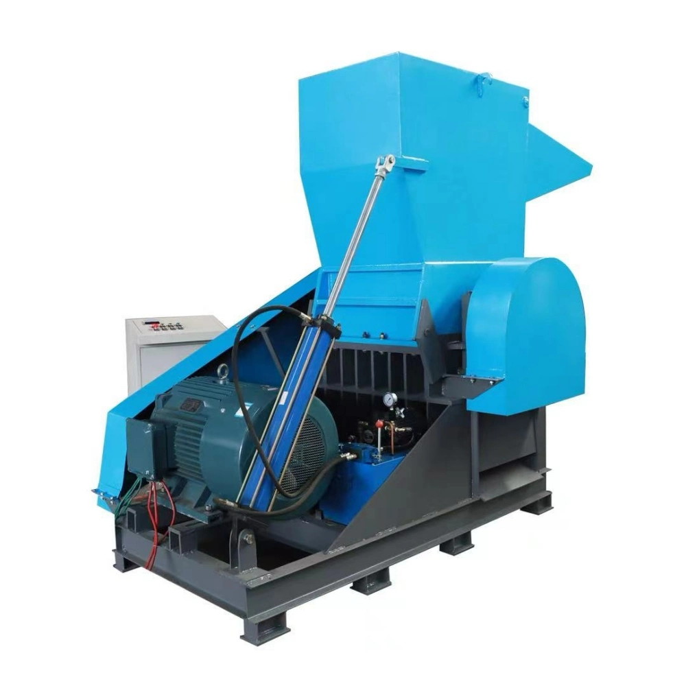 Plastic HDPE LDPE PP PC PS ABS Industrial Crusher for Waste Lumps/Blocks