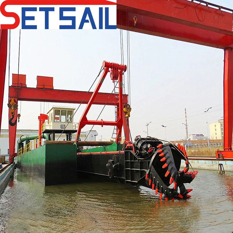 Full New Automatic Customized Water Flow 3500 /4000/5000/6000m3 Cutter Suction Sand Dredge/Hydraulic Diesel Mining / Mud Dredging Machine for Dredger Equipment